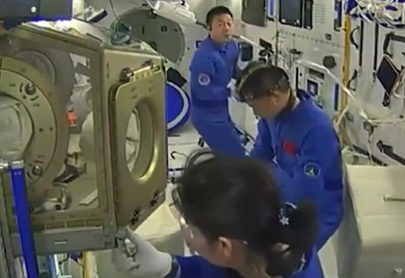 Впервые Пекин показал, как выглядит изнутри китайская орбитальная станция