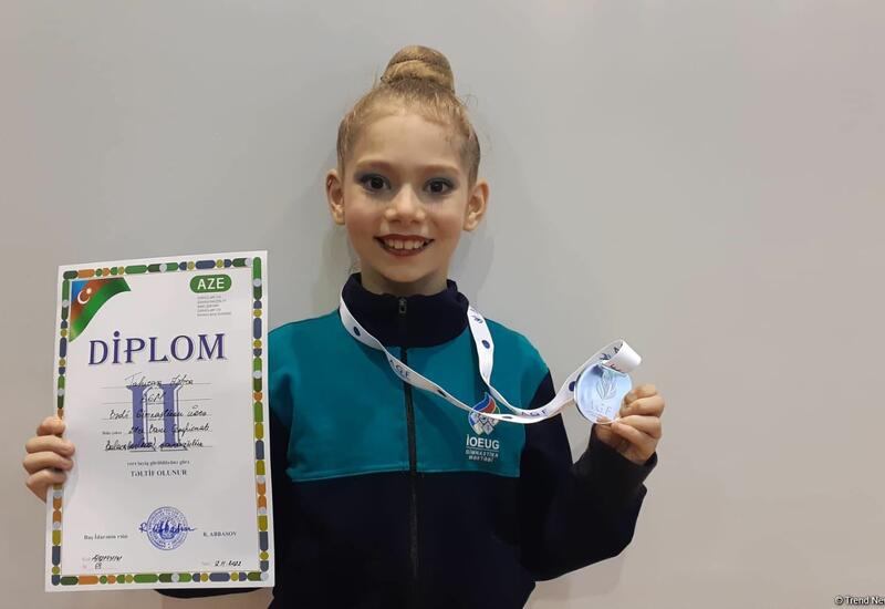 Серебряная медаль чемпионата Баку по художественной гимнастике — это хороший результат