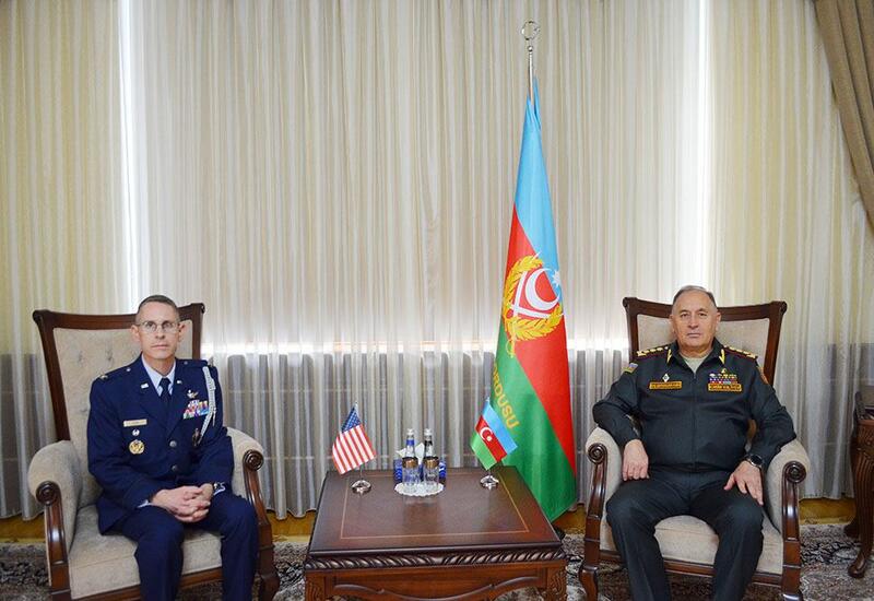 Керим Велиев встретился с военным атташе США