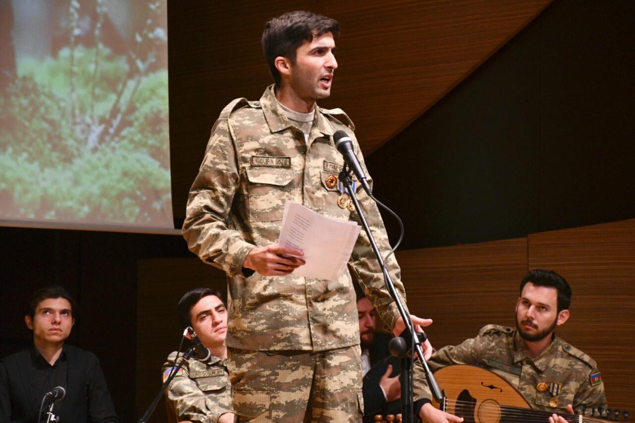 Слова и музыка азербайджанских героев – освободителей Карабаха