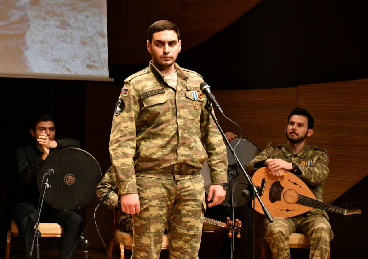 Слова и музыка азербайджанских героев – освободителей Карабаха