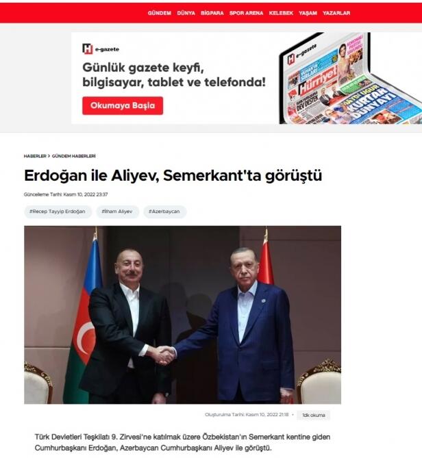 Выступление Президента Ильхама Алиева на Саммите ОТГ в центре внимания мировых СМИ