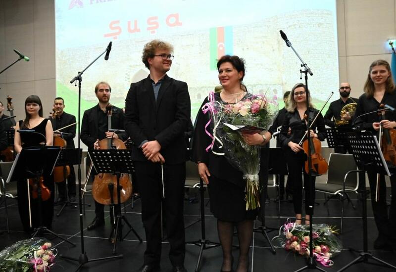 В Берлине прошел торжественный вечер мировой премьеры симфонии Хадиджи Зейналовой "Шуша"