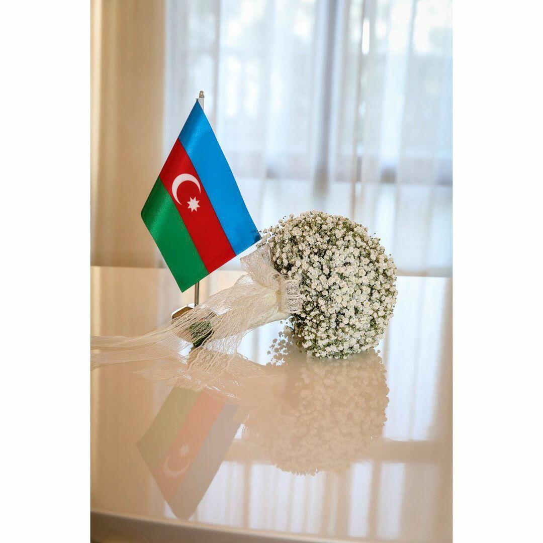 Birinci vitse-prezident Mehriban Əliyeva oğlu Heydər Əliyevin toyu ilə bağlı paylaşım edib