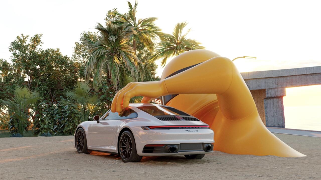 Porsche превратила настоящий 911 в детскую игрушку
