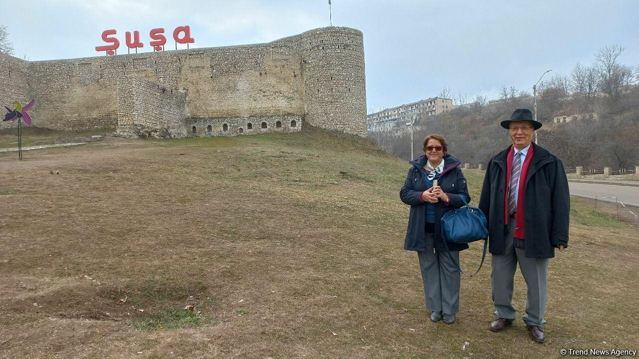 Fransada yaşayan azərbaycanlı tədqiqatçılar Şuşadan sonra Füzulidə olublar