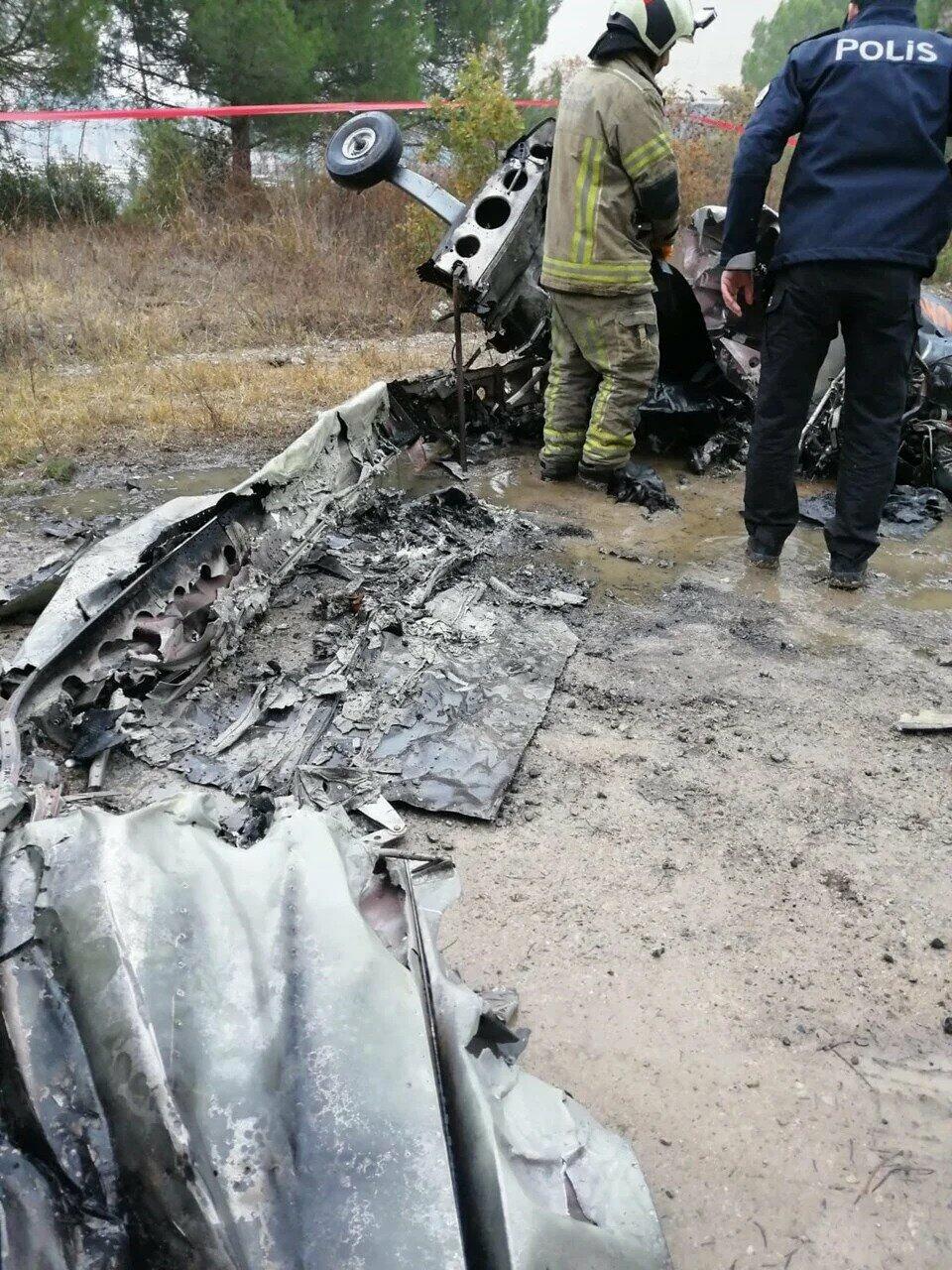 Крушение самолета в Турции,