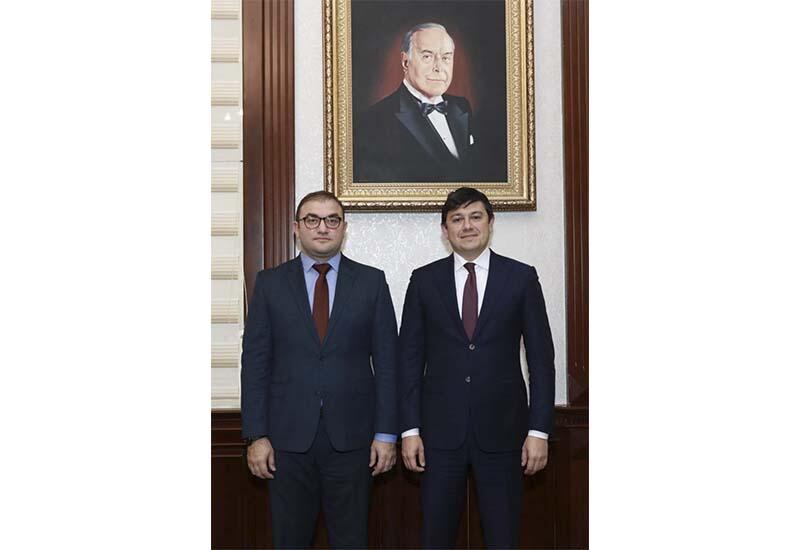 Almaniyadakı diaspor təşkilatının rəhbəri Dövlət Komitəsində olub