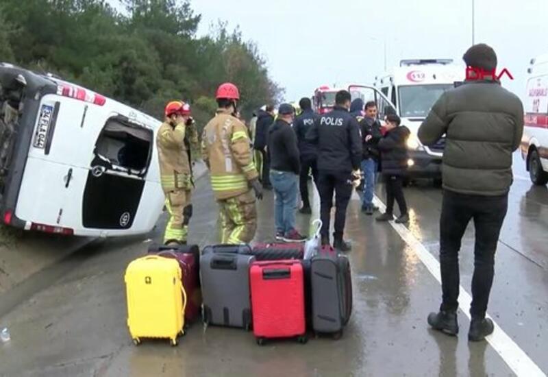 Тяжелое ДТП в Стамбуле, много пострадавших