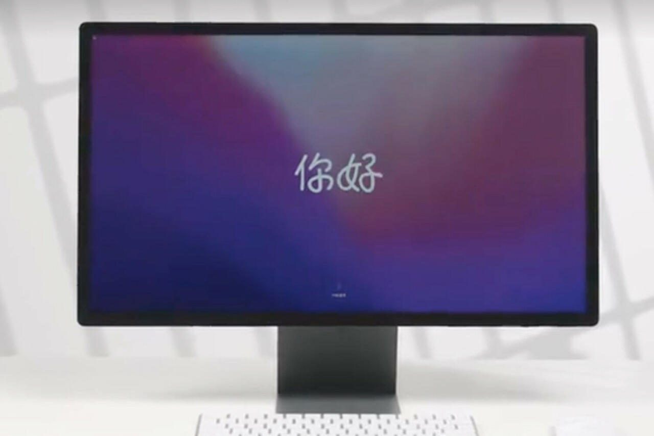 Китайский энтузиаст представил безрамочный iMac на чипе Apple M1