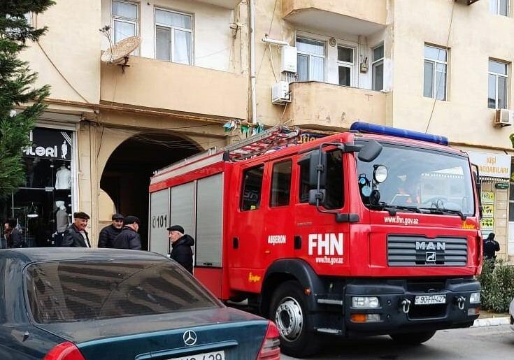 Мощный взрыв в Хырдалане