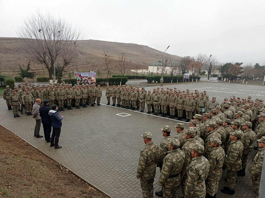 В Карабахе проведены встречи с военнослужащими