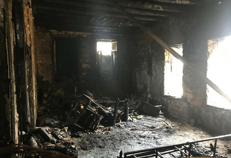 В Сумгайыте заживо сгорели двое детей