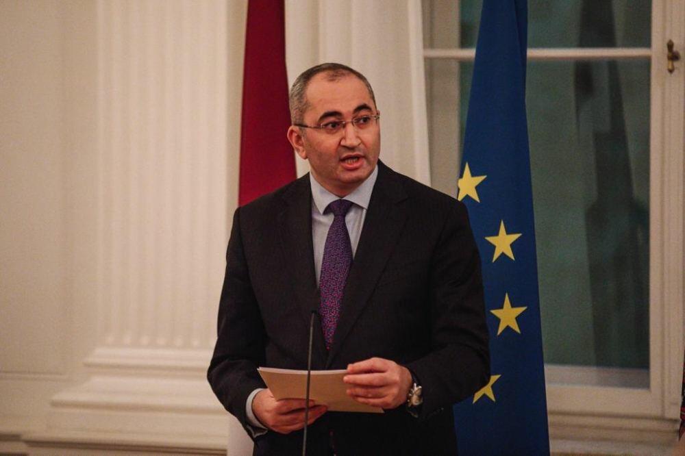 Вайре Вике-Фрейберге вручена "Почетная грамота Президента Азербайджанской Республики"