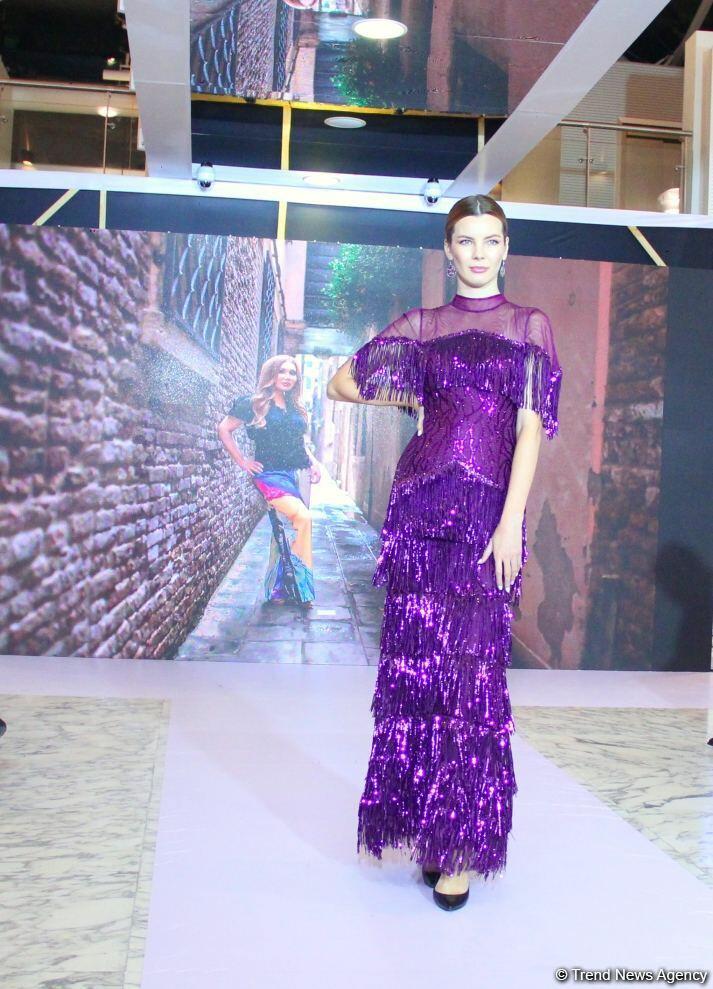 Фахрия Халафова представила коллекцию, посвященную Венеции в рамках Azerbaijan Fashion Week