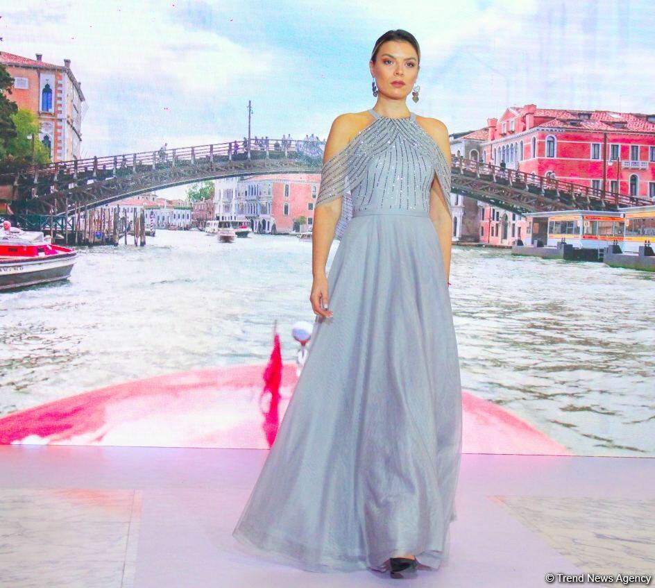 Фахрия Халафова представила коллекцию, посвященную Венеции в рамках Azerbaijan Fashion Week