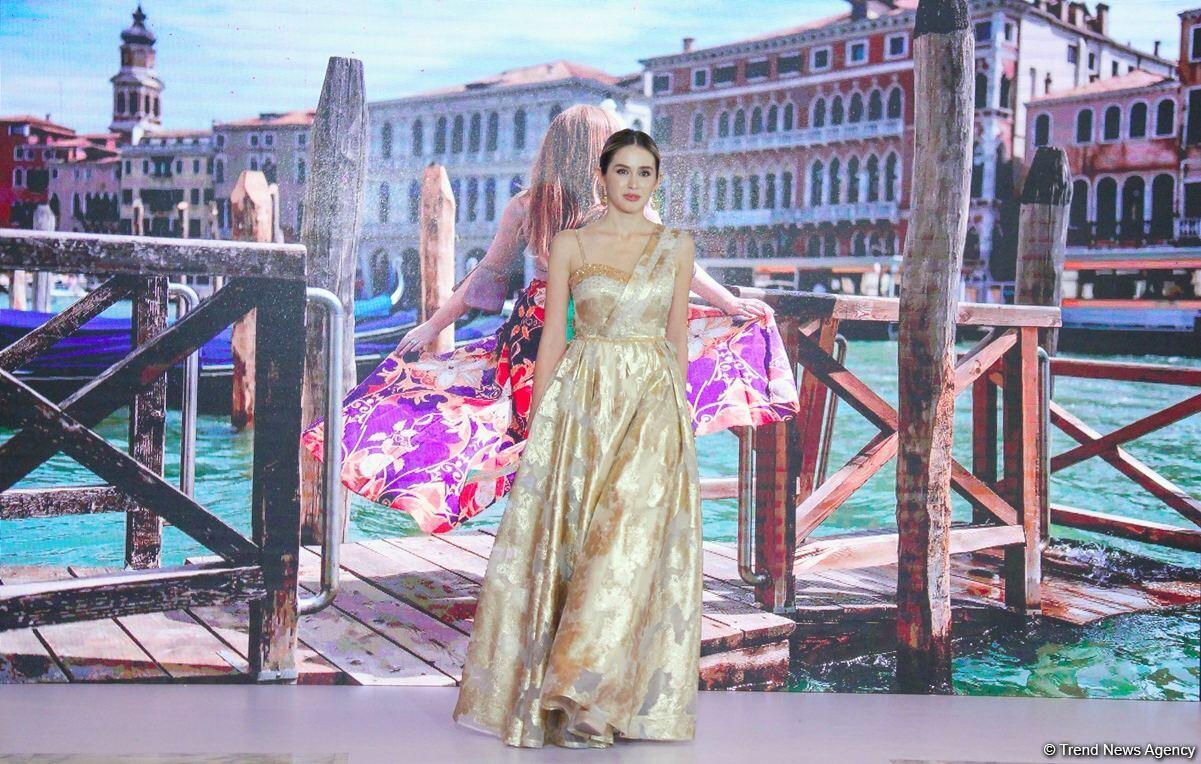 Фахрия Халафова представила коллекцию, посвященную Венеции в рамках Azerbaijan Fashion Week