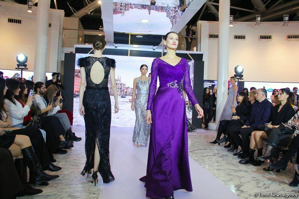 Фахрия Халафова представила коллекцию, посвященную Венеции в рамках Azerbaijan Fashion Week