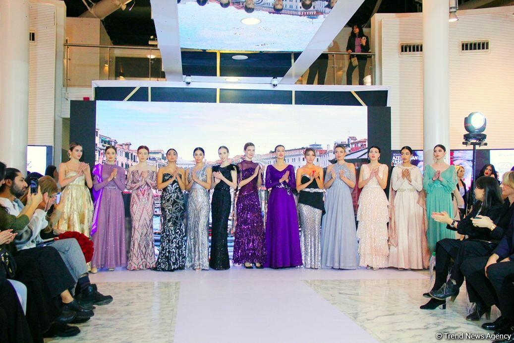 Фахрия Халафова представила коллекцию, посвященную Венеции в рамках Azerbaijan Fashion Week