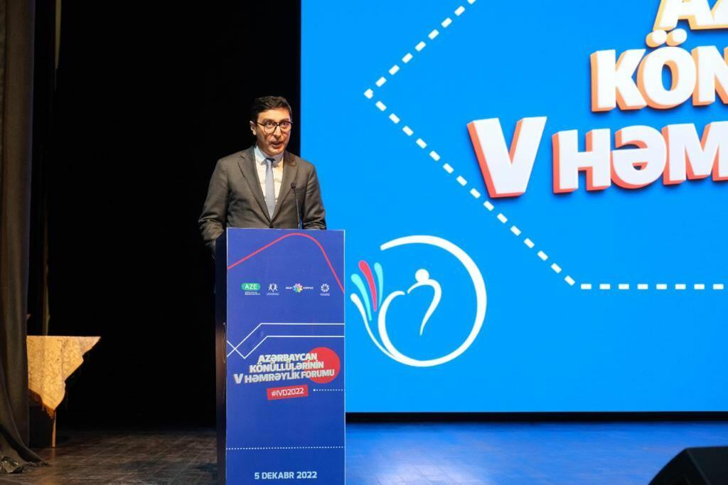 Azərbaycan Könüllülərinin V Həmrəylik Forumu keçirilib