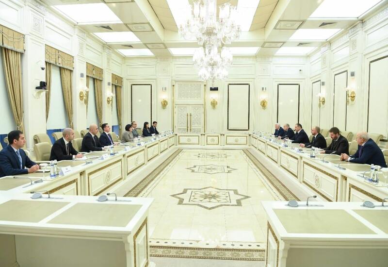 Сахиба Гафарова встретилась с руководителем Республики Дагестан Российской Федерации