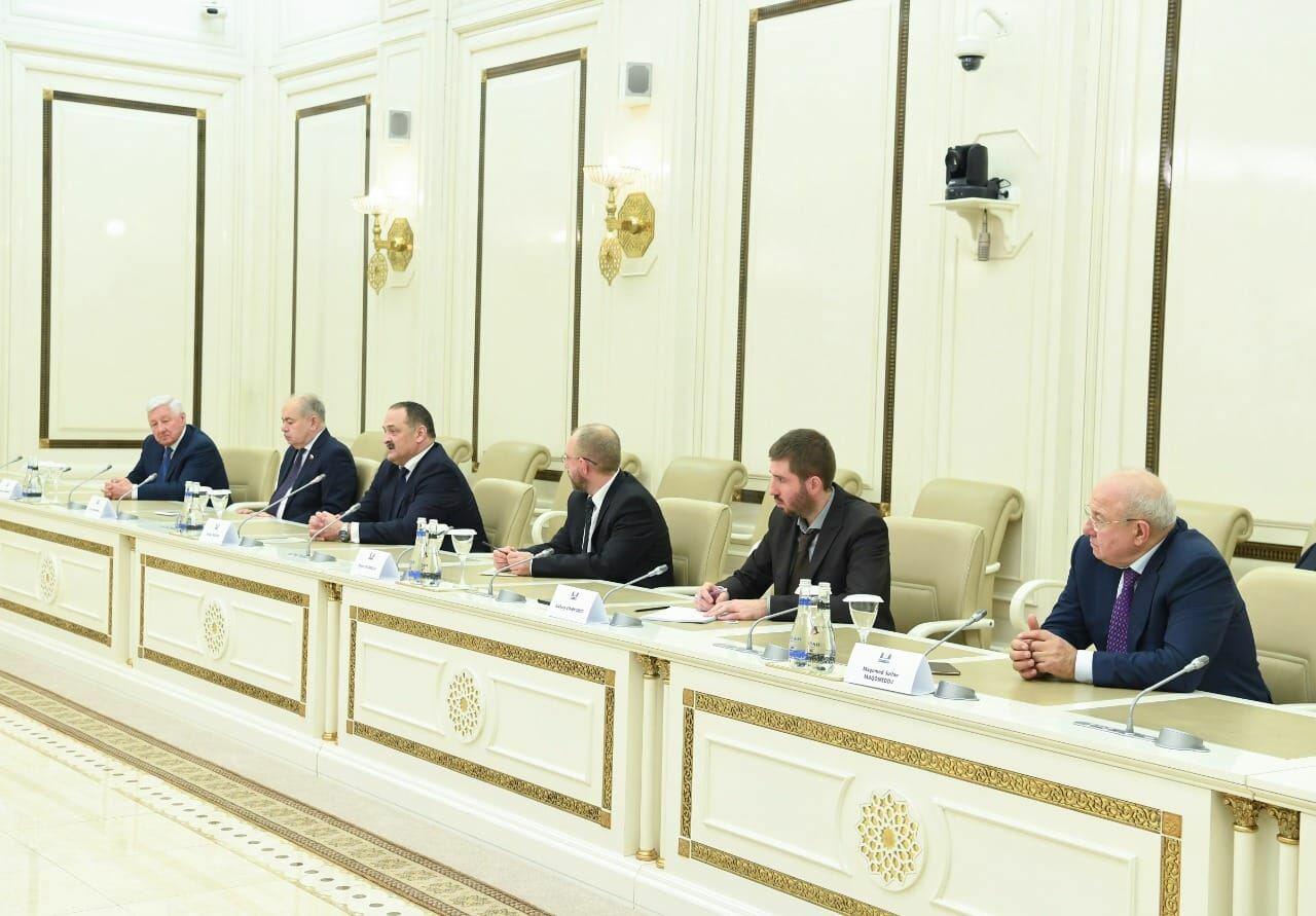 Сахиба Гафарова встретилась с руководителем Республики Дагестан Российской Федерации