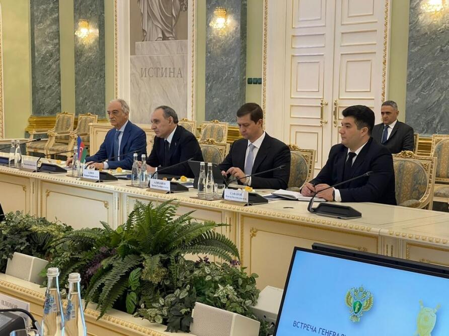 Генпрокуроры Азербайджана и России обсудили вопросы борьбы с преступностью