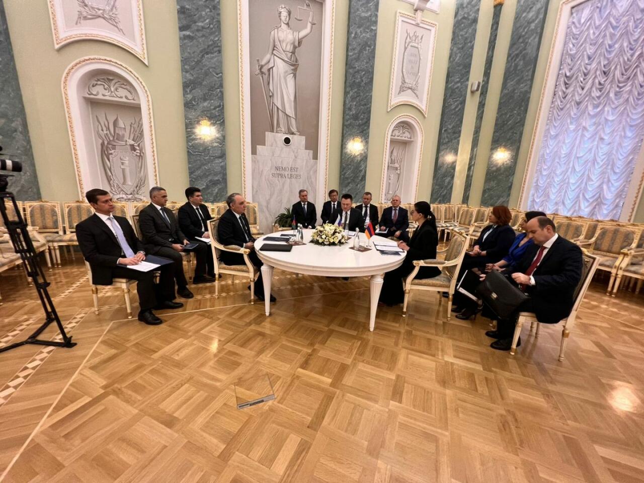 В Москве прошла встреча генпрокуроров Азербайджана, России и Армении