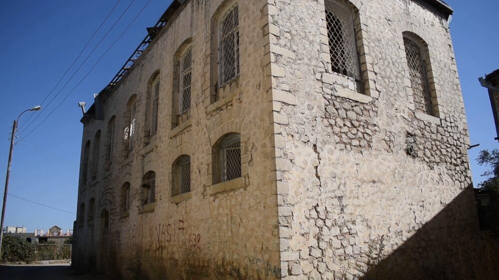 Квартал Сеидли в Шуше, подвергшийся армянскому вандализму