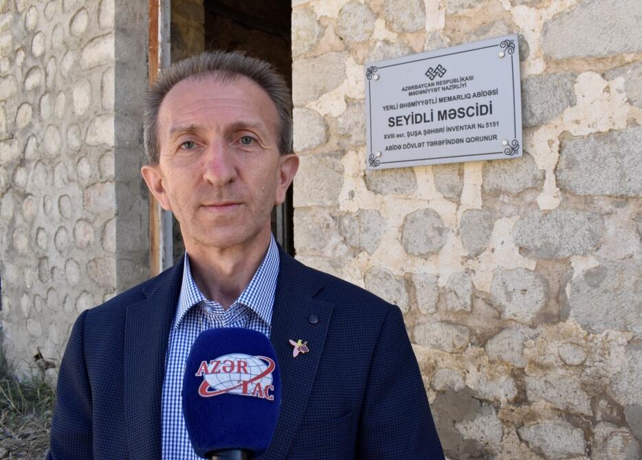 Квартал Сеидли в Шуше, подвергшийся армянскому вандализму