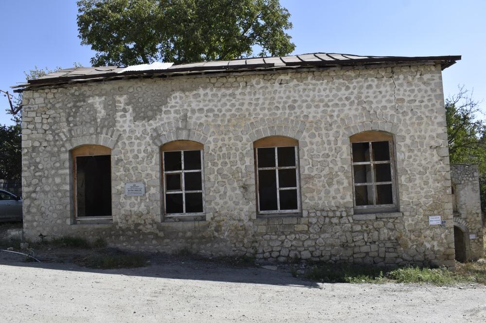 Квартал Сеидли в Шуше, подвергшийся армянскому вандализму