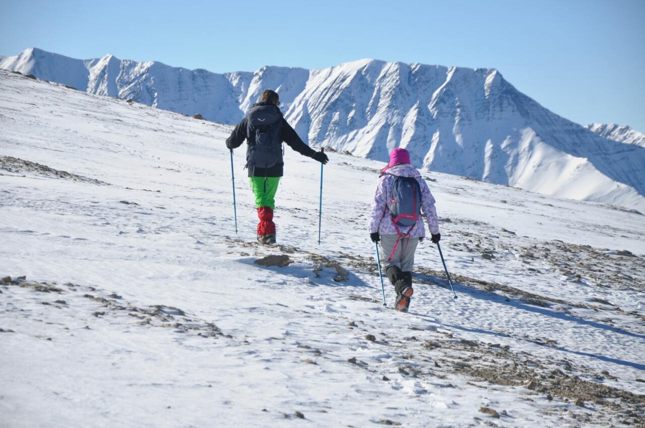 Совершено восхождение на пик "Гейдар зирвеси" в память о великом лидере Гейдаре Алиеве