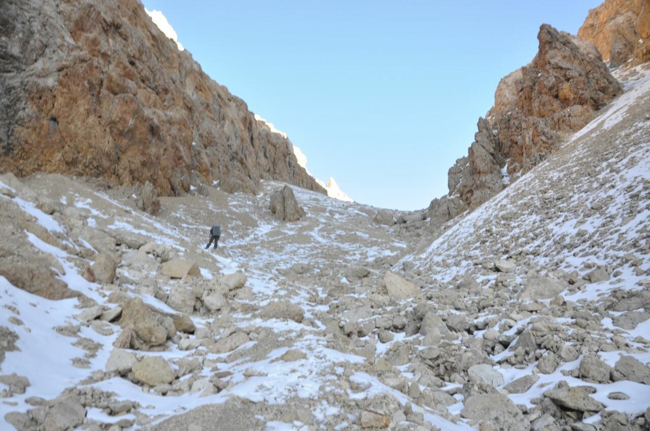 Совершено восхождение на пик "Гейдар зирвеси" в память о великом лидере Гейдаре Алиеве
