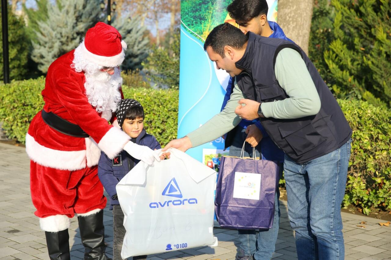 Avrora Qrup Yeni İl ərəfəsində uşaqların arzularını reallaşdırıb