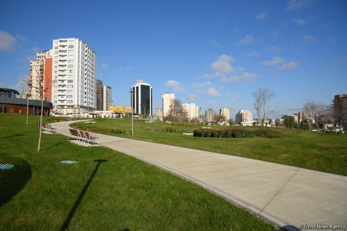 Открыта вторая часть Центрального парка в Баку