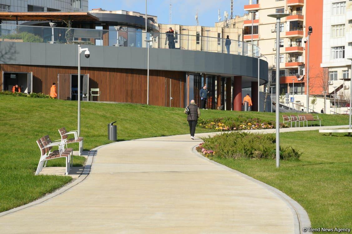 Открыта вторая часть Центрального парка в Баку
