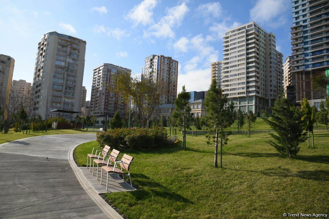Открыта вторая часть Центрального парка в Баку