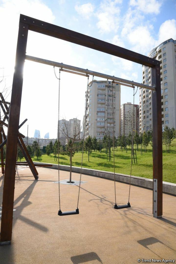 Открыта вторая часть Центрального парка в Баку