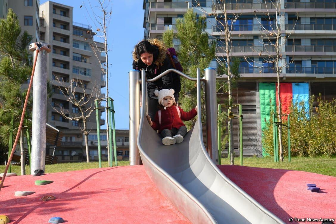 Открыта вторая часть Центрального парка в Баку