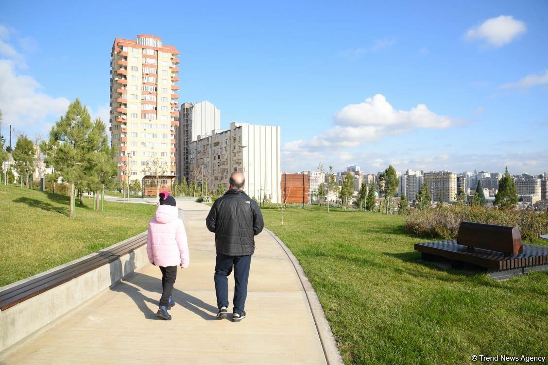 Открыта вторая часть Центрального парка в Баку