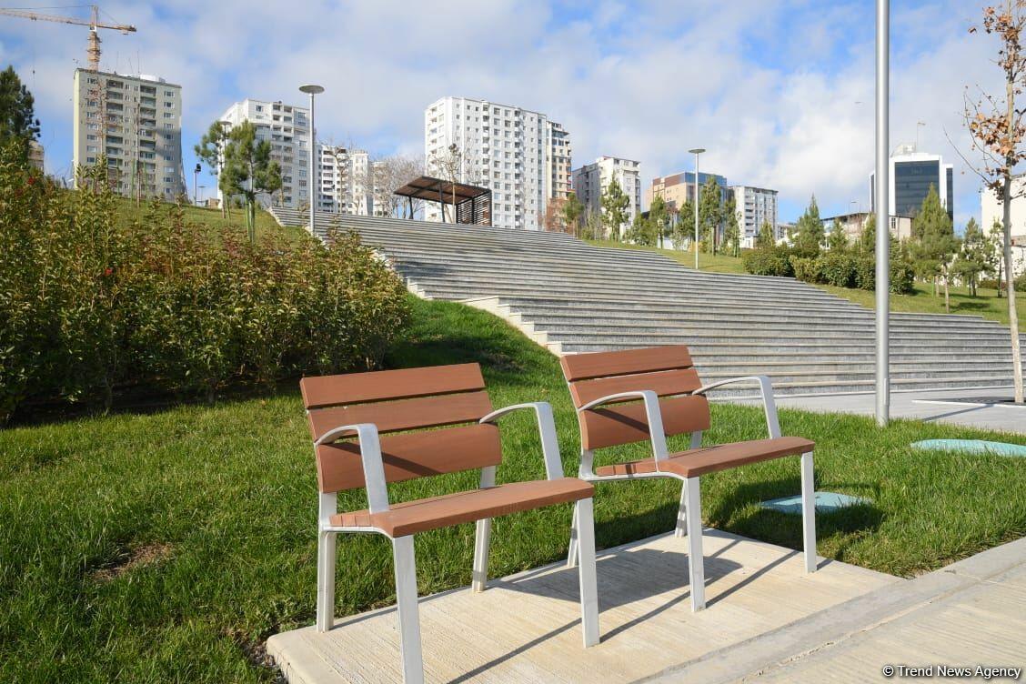 Открыта вторая часть Центрального парка в Баку
