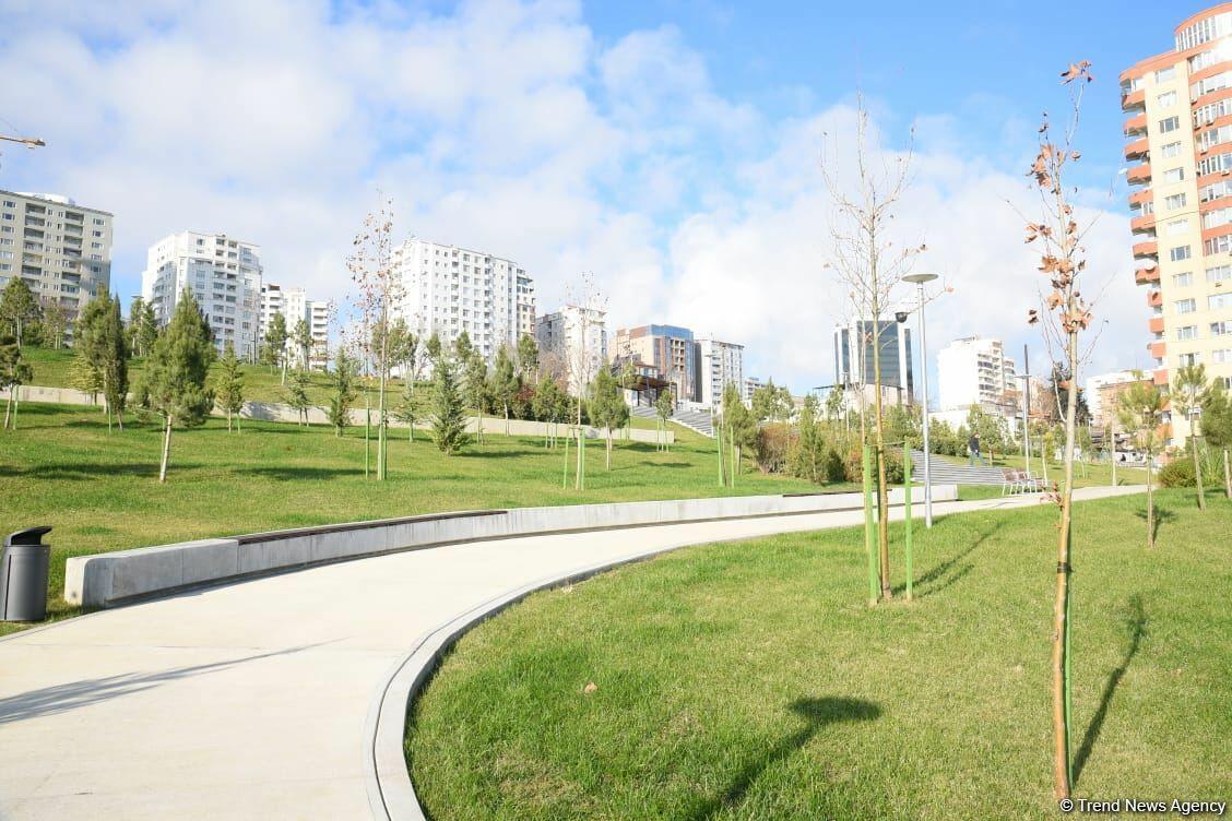 Открыта вторая часть Центрального парка в Баку