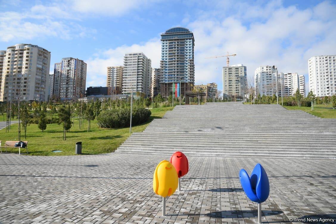 Открыта вторая часть Центрального парка в Баку