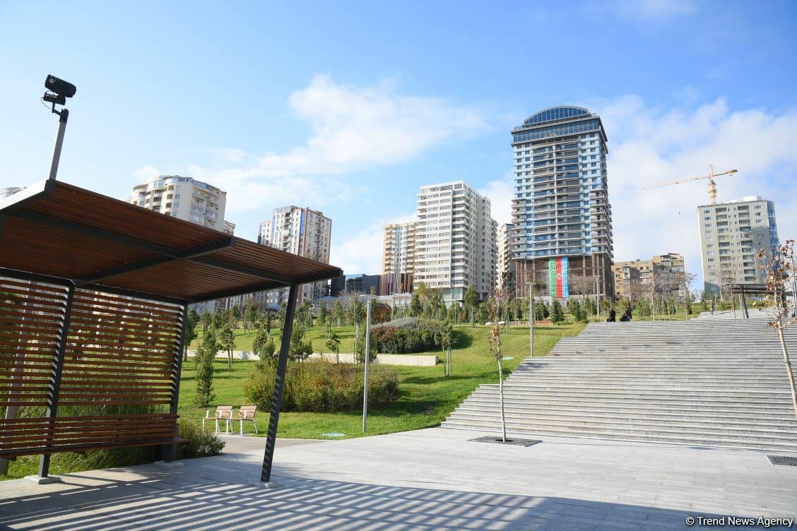 Открыта вторая часть Центрального парка в Баку