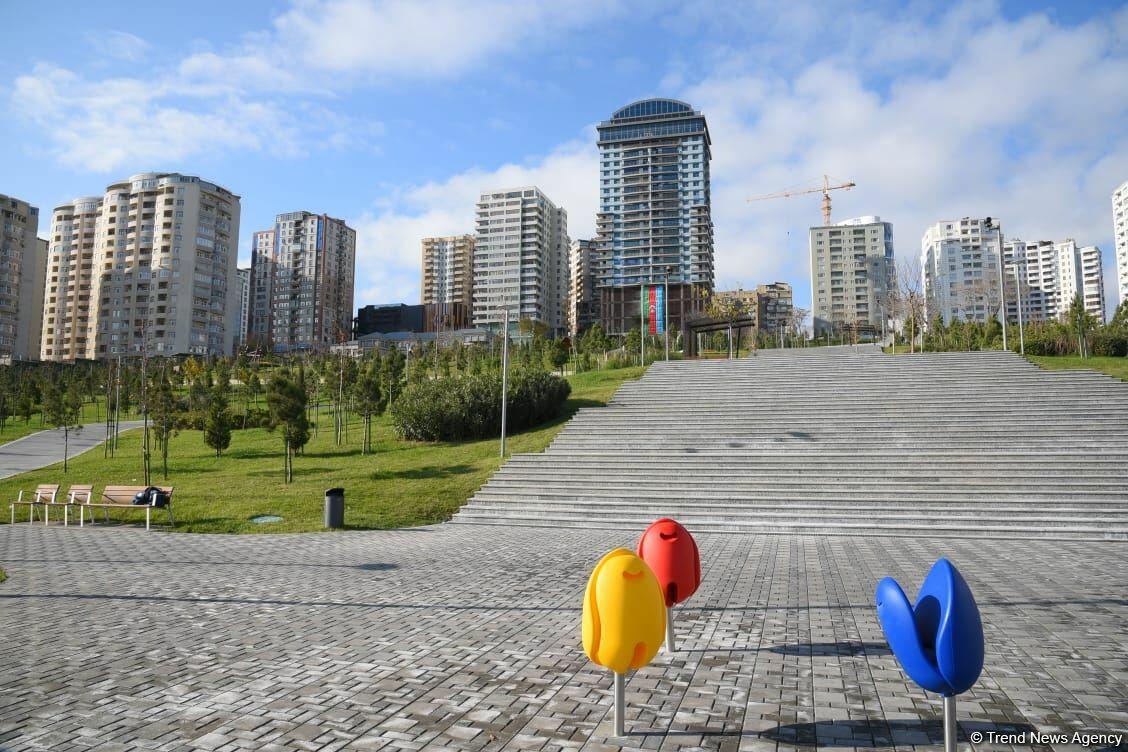 Открыта вторая часть Центрального парка в Баку