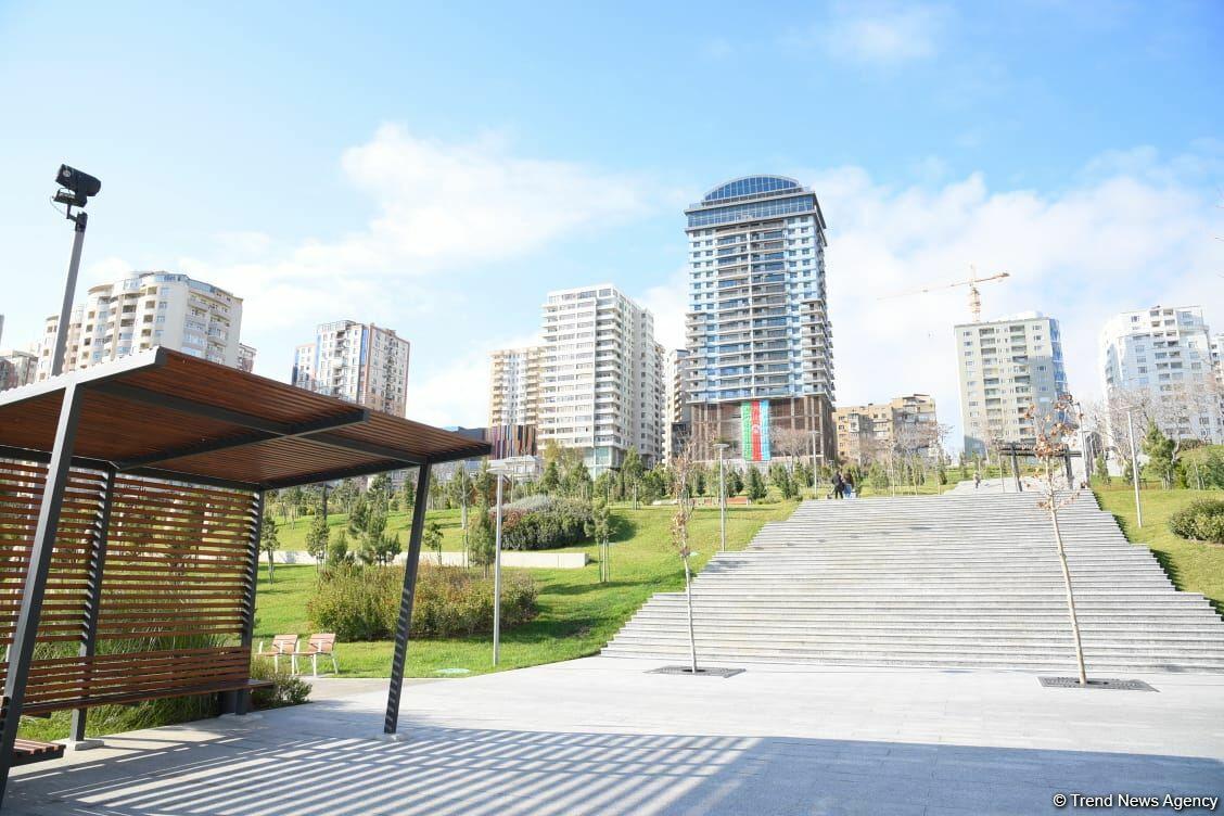 Открыта вторая часть Центрального парка в Баку