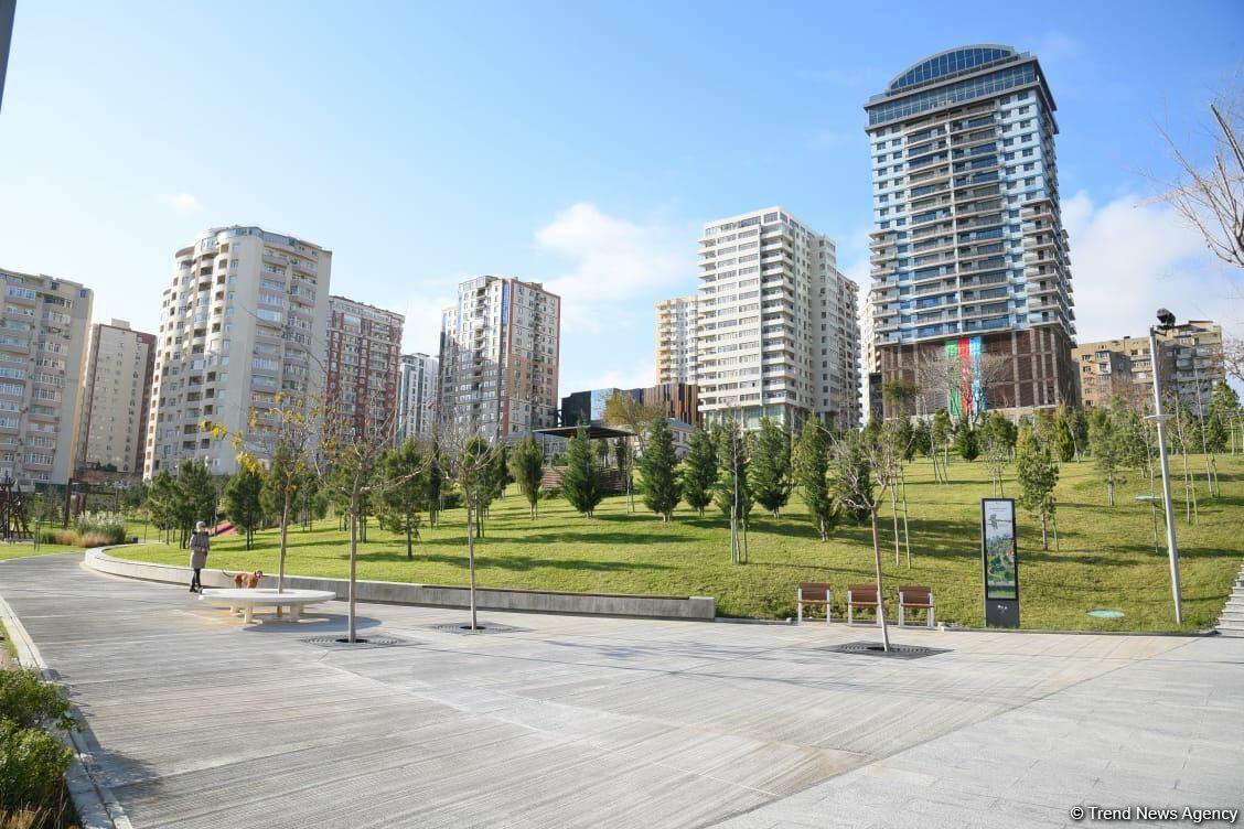 Открыта вторая часть Центрального парка в Баку