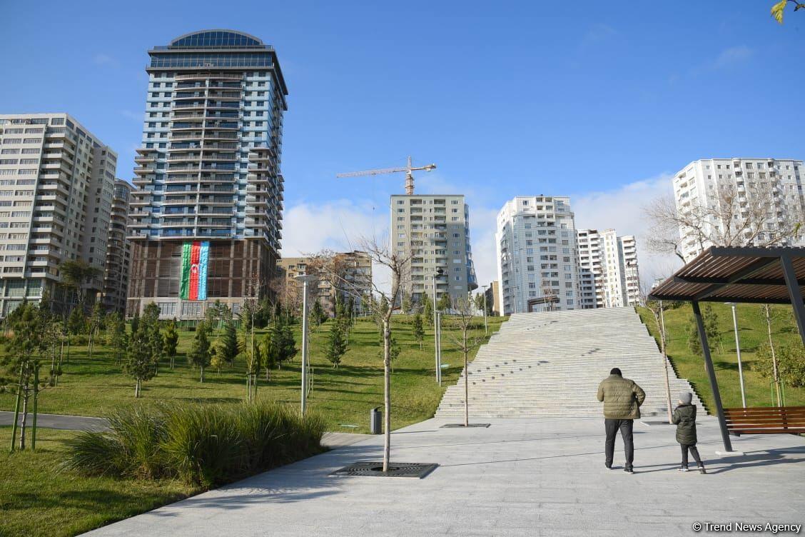 Открыта вторая часть Центрального парка в Баку