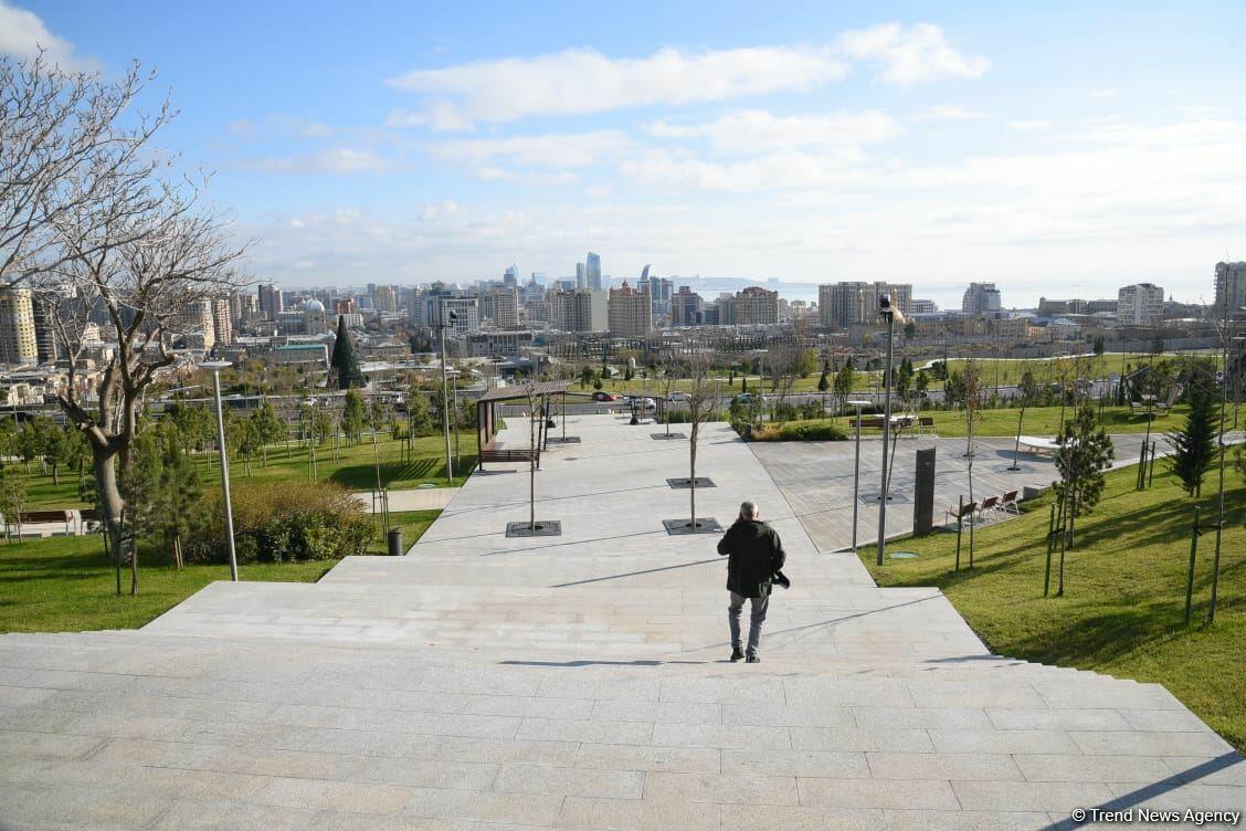Открыта вторая часть Центрального парка в Баку
