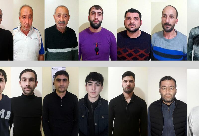 Polis əməliyyat keçirdi: 32 nəfər SAXLANILDI